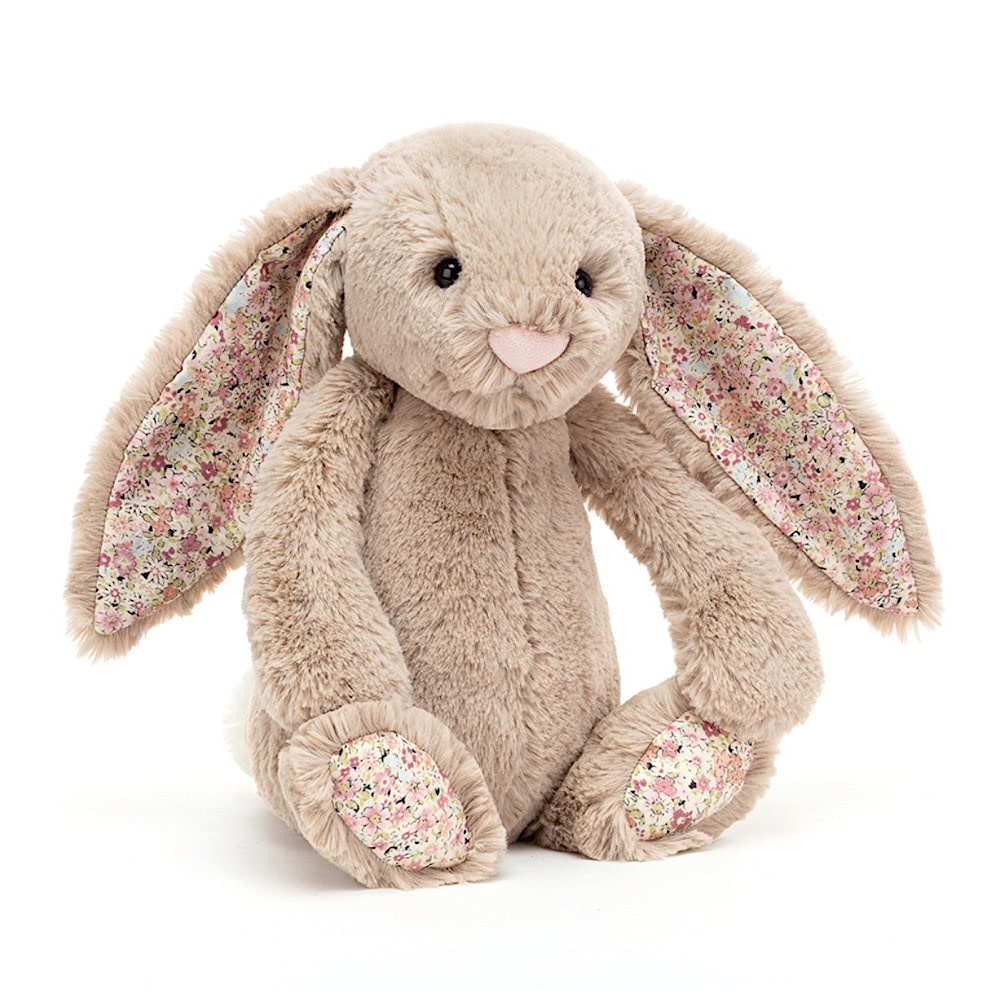 Jellycat Jellycat Blossom Bunny Beige Bea - Medium - 12 Inches