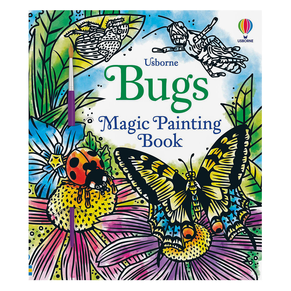 Magic Painting Book - Bugs