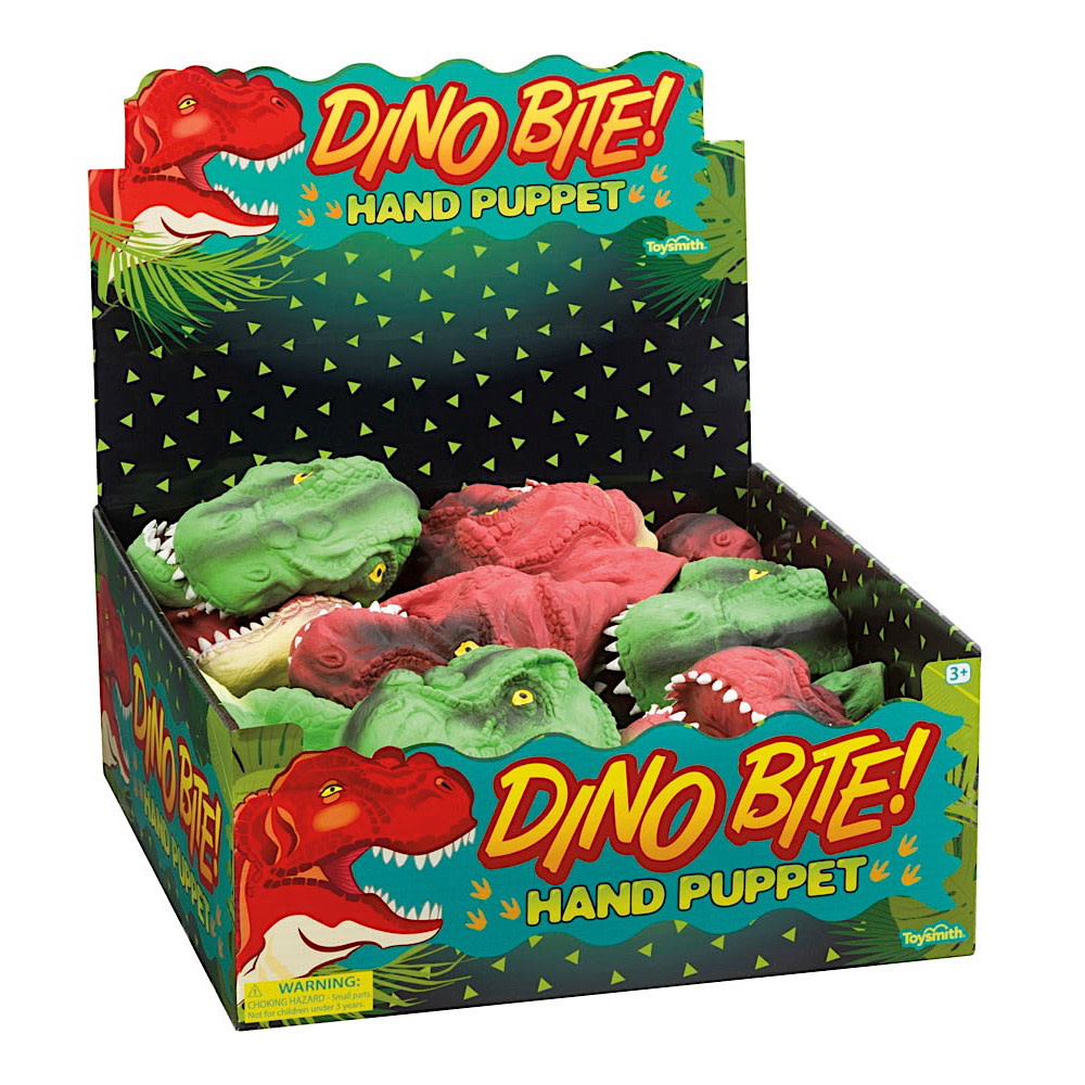 Toysmith Dinosaur Hand Puppets