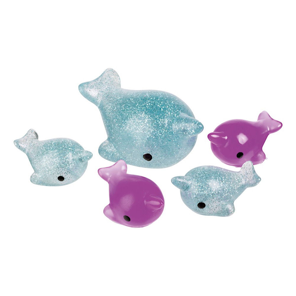 Toysmith Kiji Buddies Narwhal Family