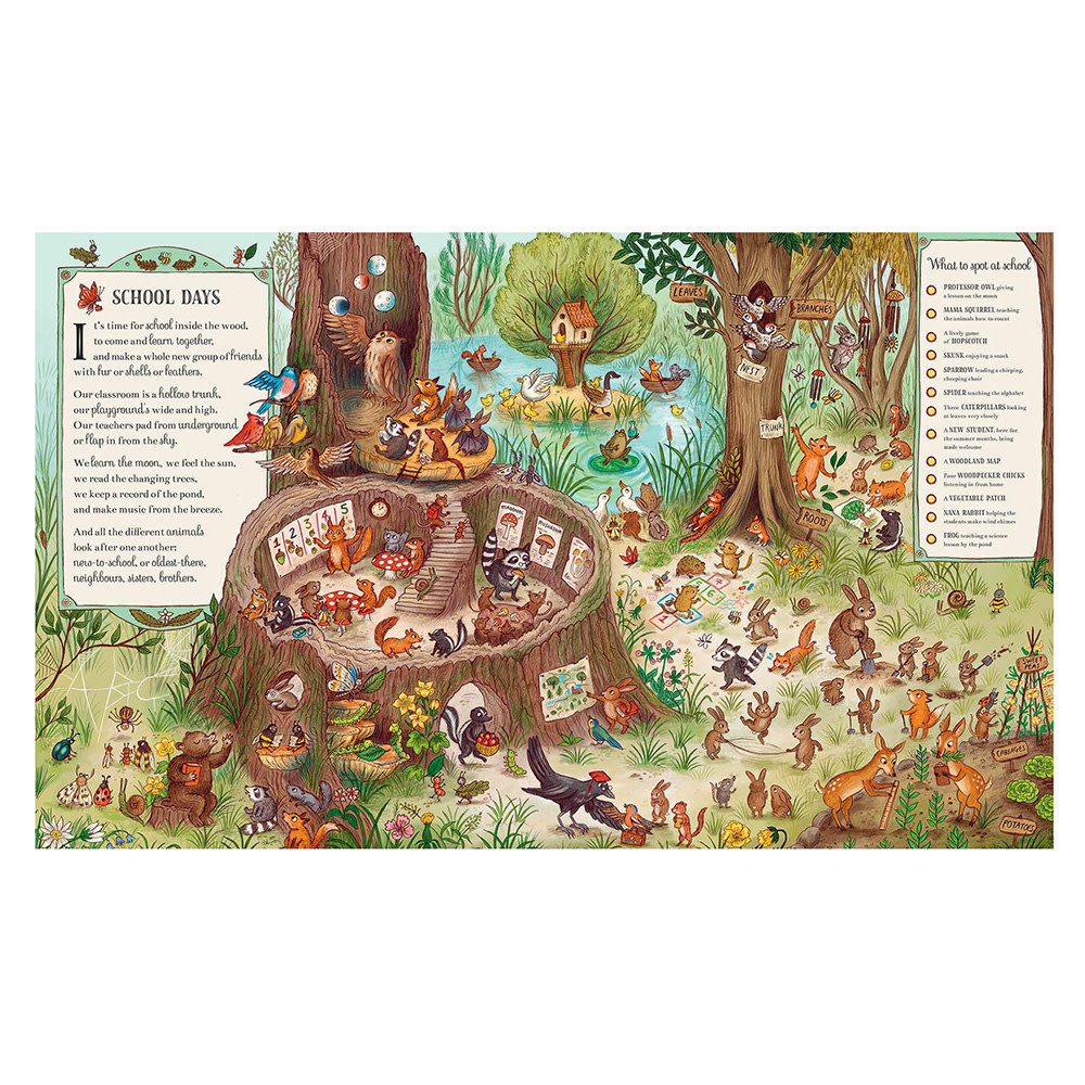 If You Go Down To The Woods Today Hardcover Book