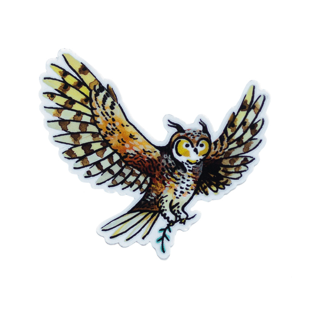 Wildship Studio - Sticker - Owl