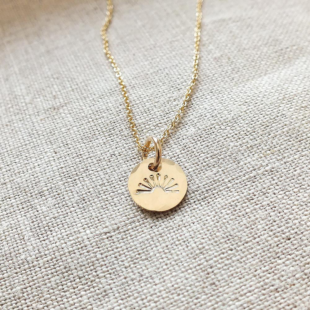 Becoming Jewelry - 18" Necklace - My Sunshine - Gold Fill