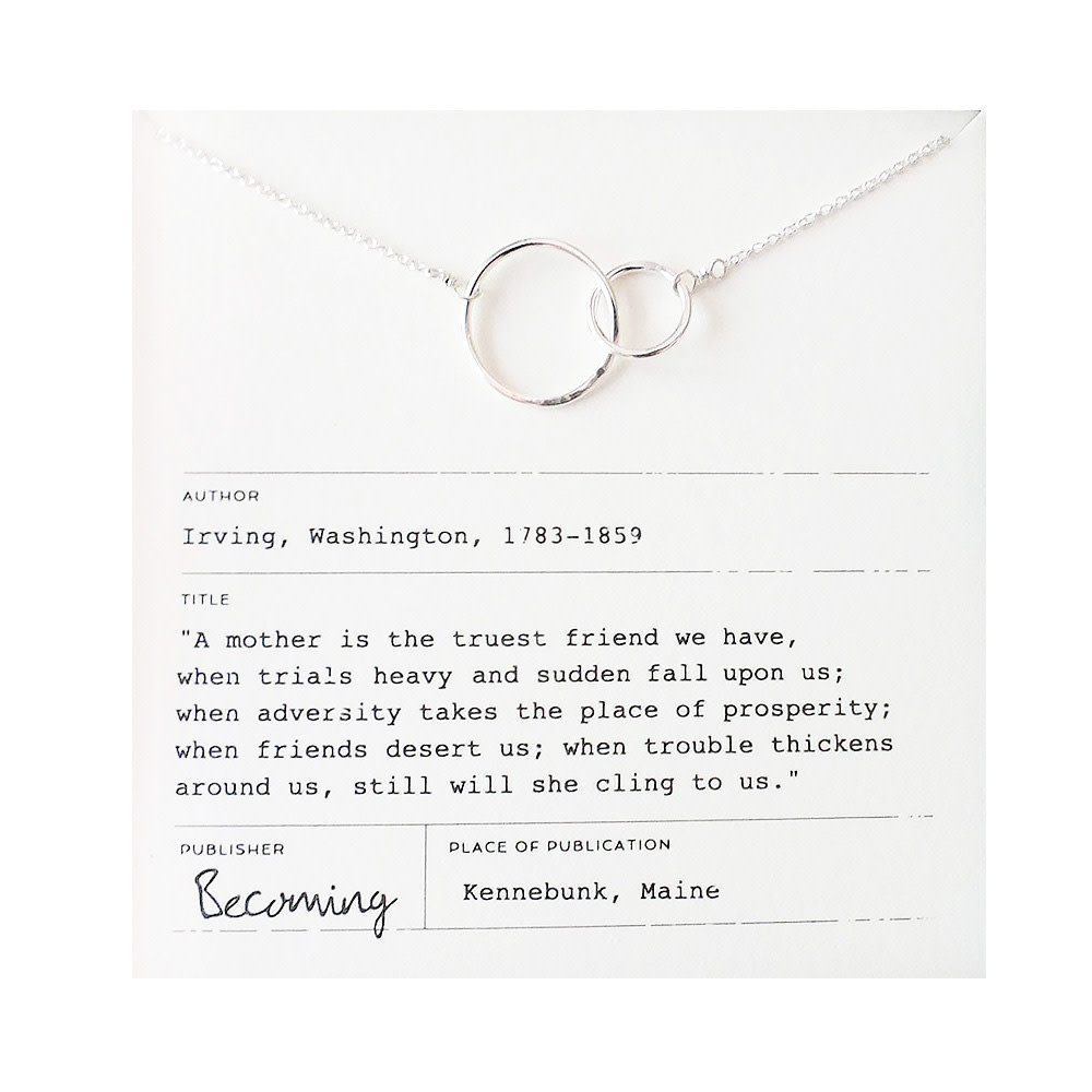 Becoming Jewelry - 16" Necklace - Mother - Sterling Silver