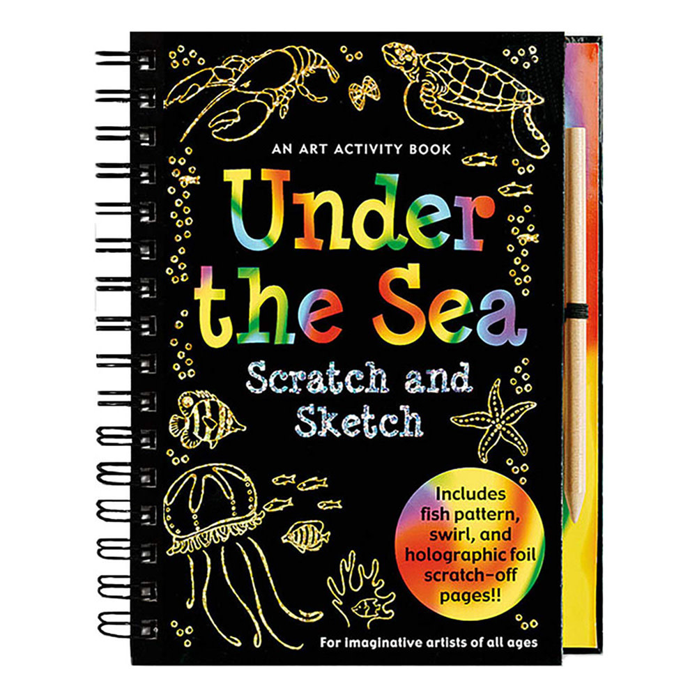 Peter Pauper Scratch and Sketch Under the Sea