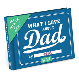 Knock Knock What I Love About Dad Journal