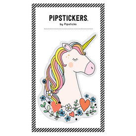 Pipsticks Pipsticks - Big Puffy Unicorn Sticker