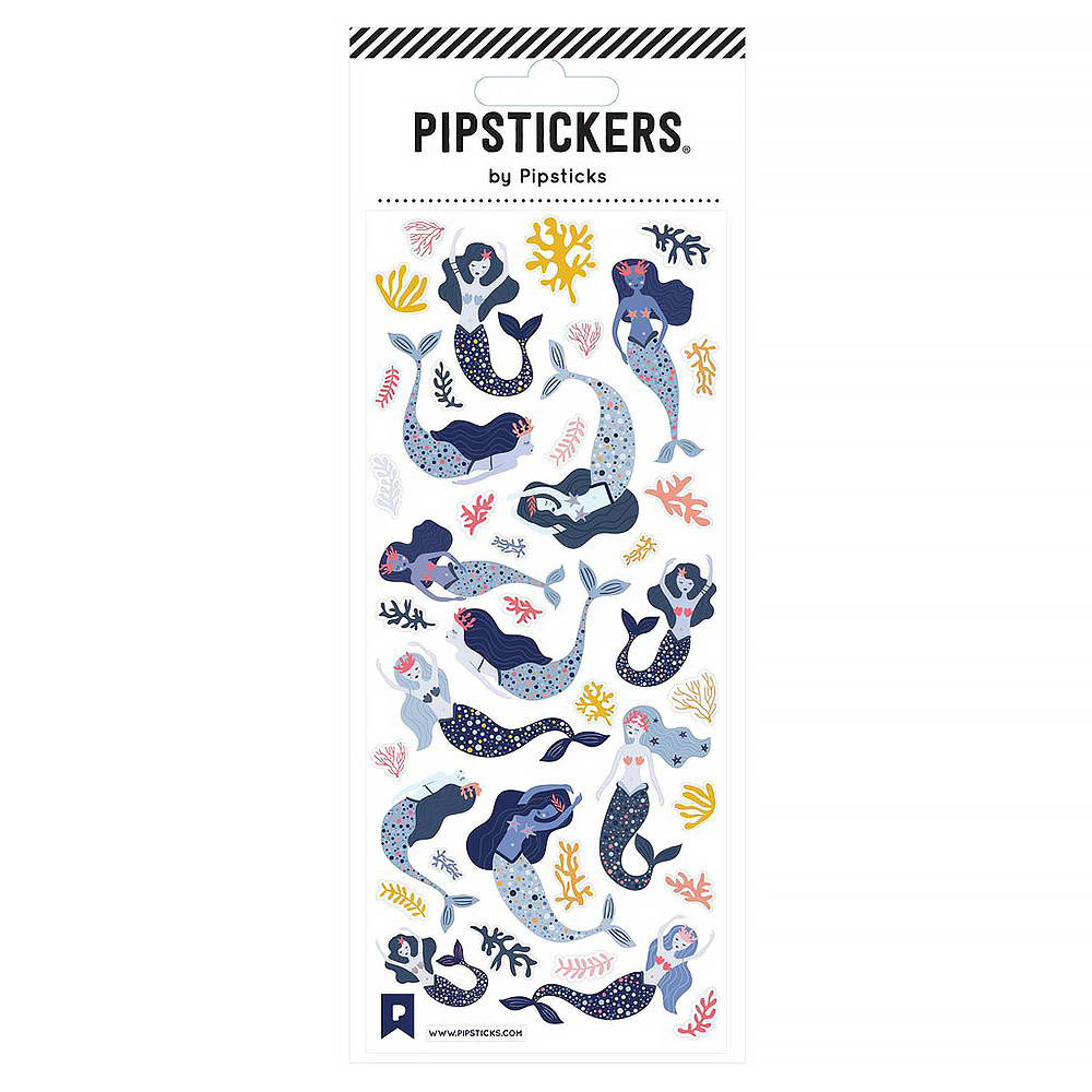 Pipsticks Pipsticks Sticker Sheet - Dreamy Mermaids