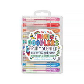 Ooly Ooly - Mini Doodlers Fruity Scented Gel Pens Set