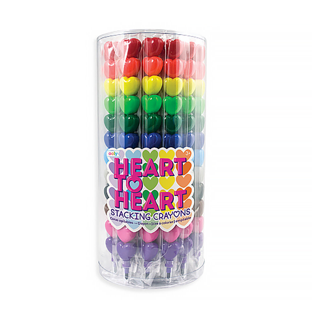 Ooly - Heart to Heart Stacking Crayon