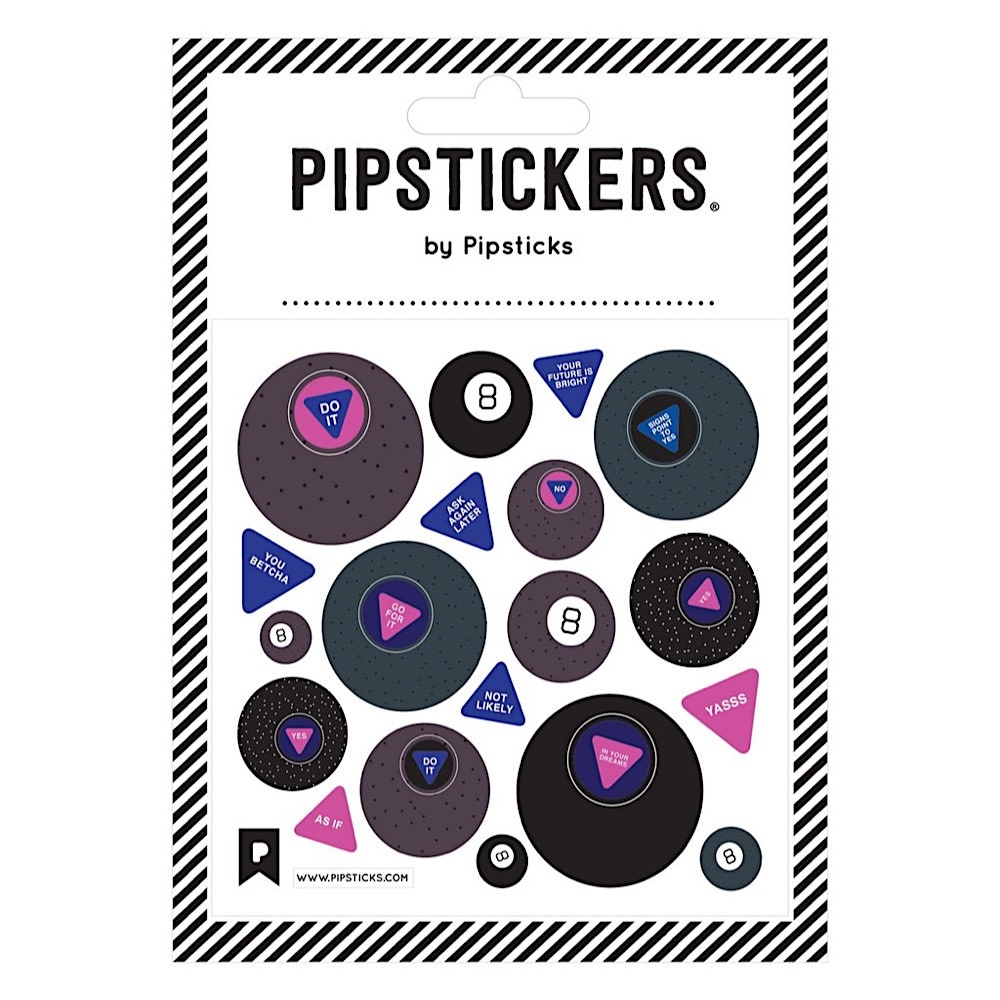 Pipsticks Pipsticks - Eight Ball Oracle Stickers