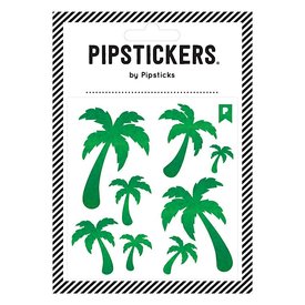 Pipsticks Pipsticks - Green Holographic Palm Trees Stickers