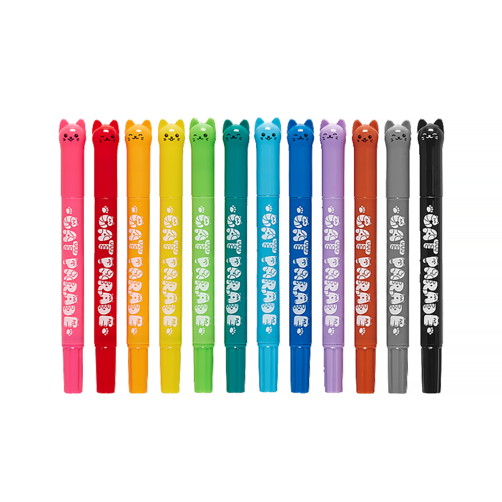 Ooly - Cat Parade Watercolor Gel Crayons - Set of 12