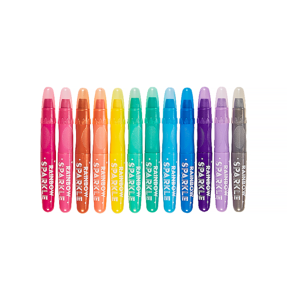 Ooly - Rainbow Sparkle Watercolor Gel Crayons Set