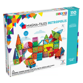 Magna-Tiles Magna-Tiles Metropolis 110 Piece Set