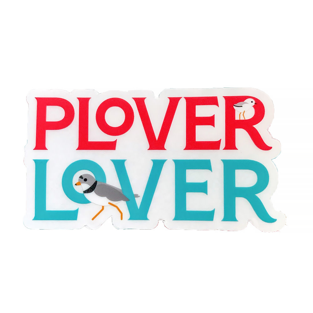 Plover Lover Vinyl Sticker