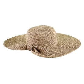 San Diego Hat Company Ultrabraid Gathered Back Floppy Hat - Stone