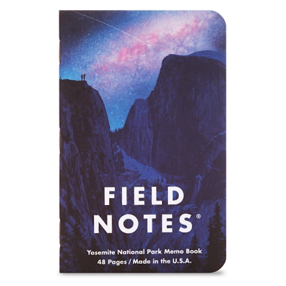Field Notes Field Notes - National Parks Notebooks - Yosemite, Acadia, Zion - 3 Pack
