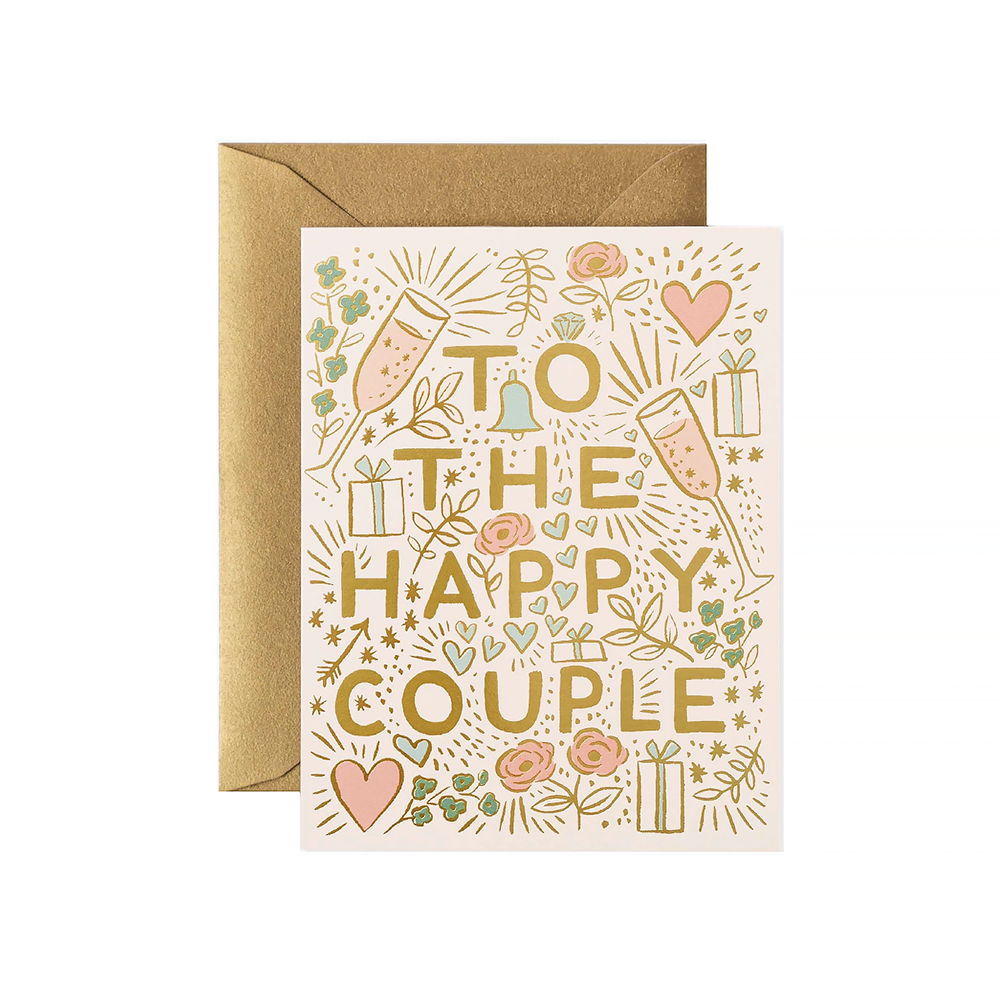 Rifle Paper Co. - To the Happy Couple Card