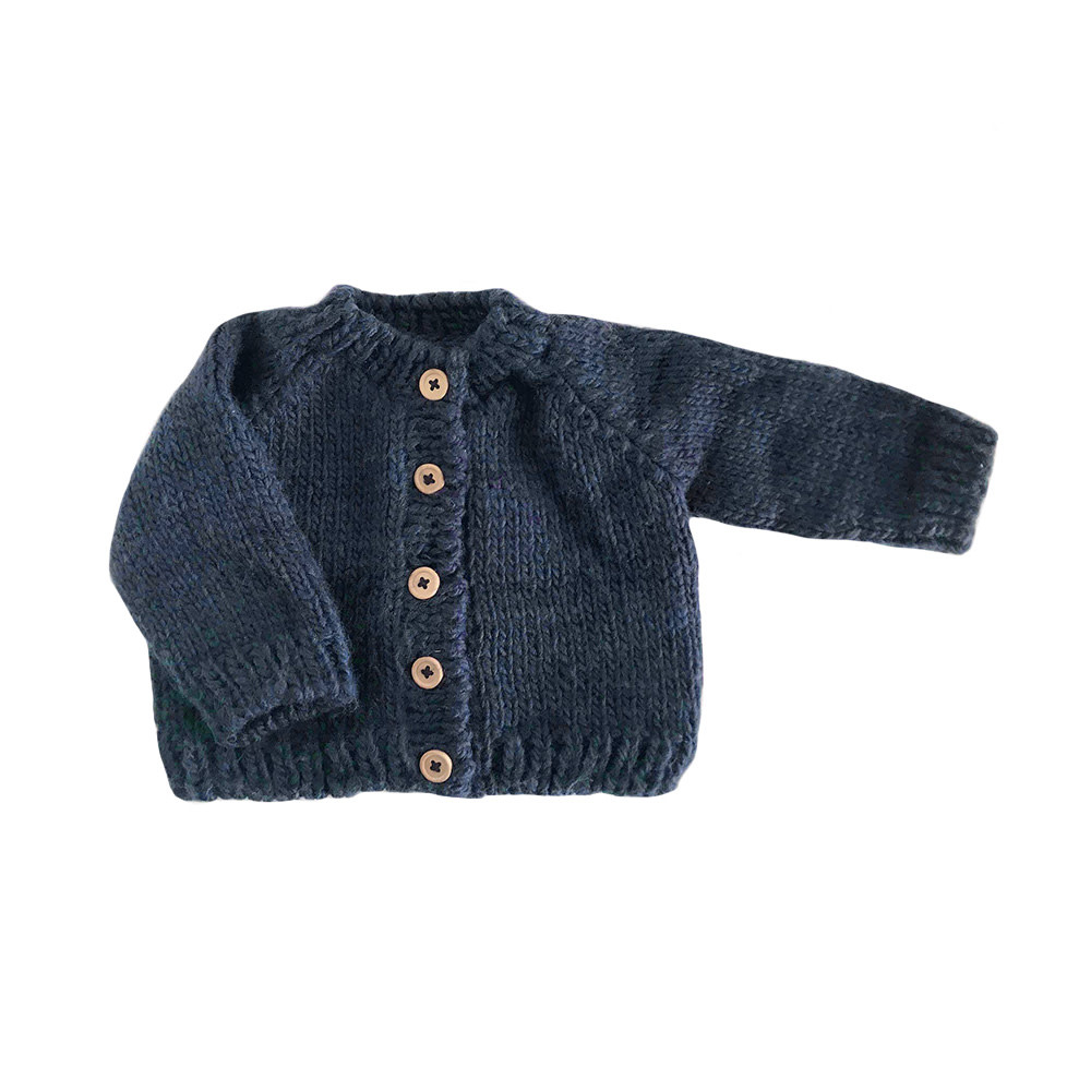 The Blueberry Hill The Blueberry Hill Classic Cardigan Navy