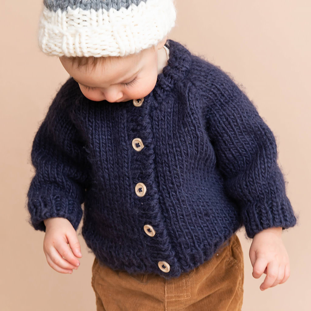 The Blueberry Hill Classic Cardigan Navy