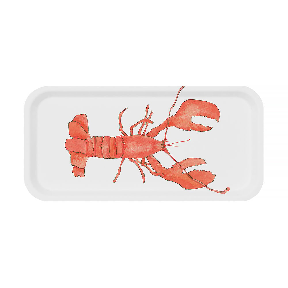 Sara Fitz - Small Tray - Lobster