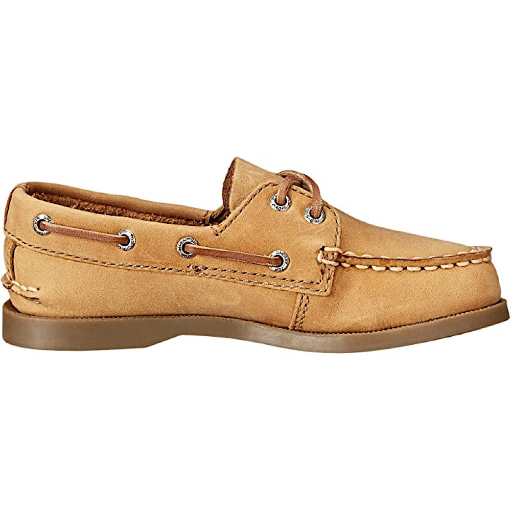 Sperry Big Kids Authentic Original Boat Shoe - Sahara Leather