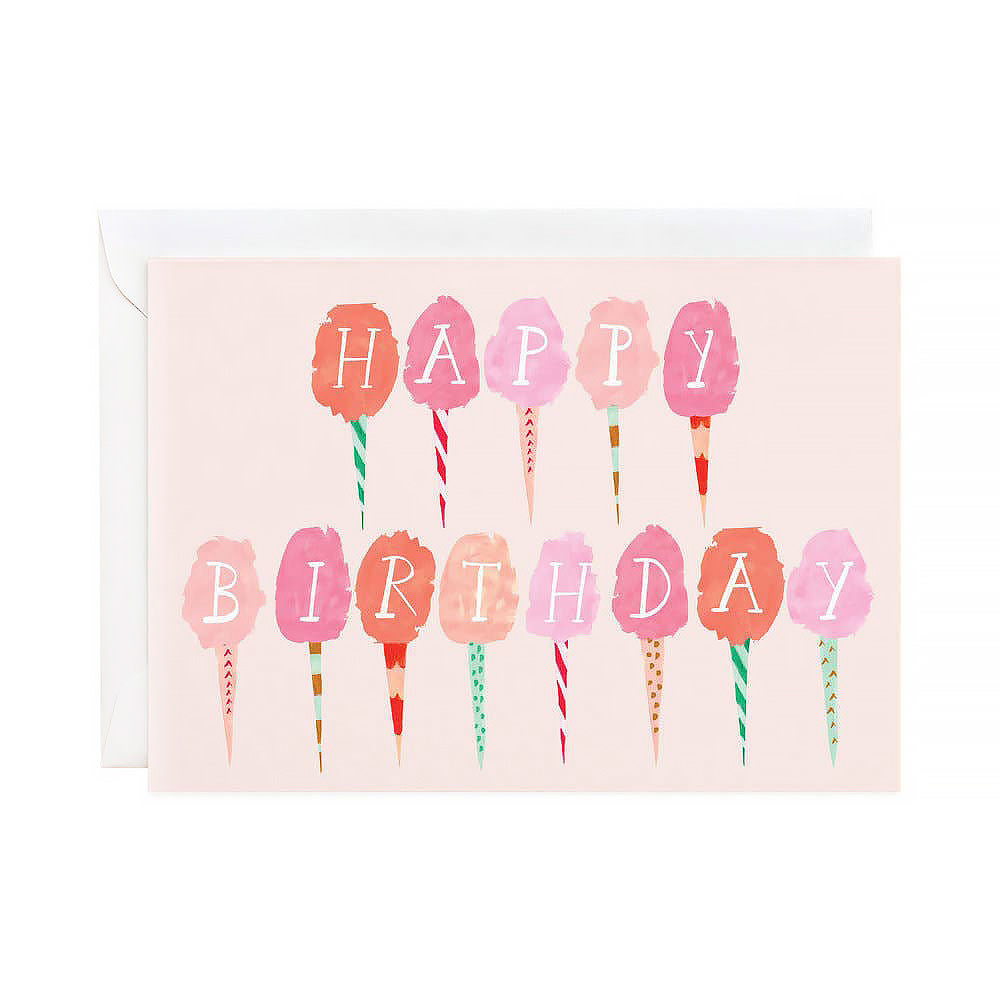 Mr. Boddington's Studio - Cotton Candy Birthday Card