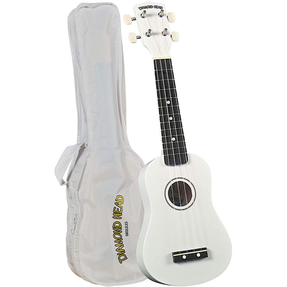 Diamond Head Ukulele - White