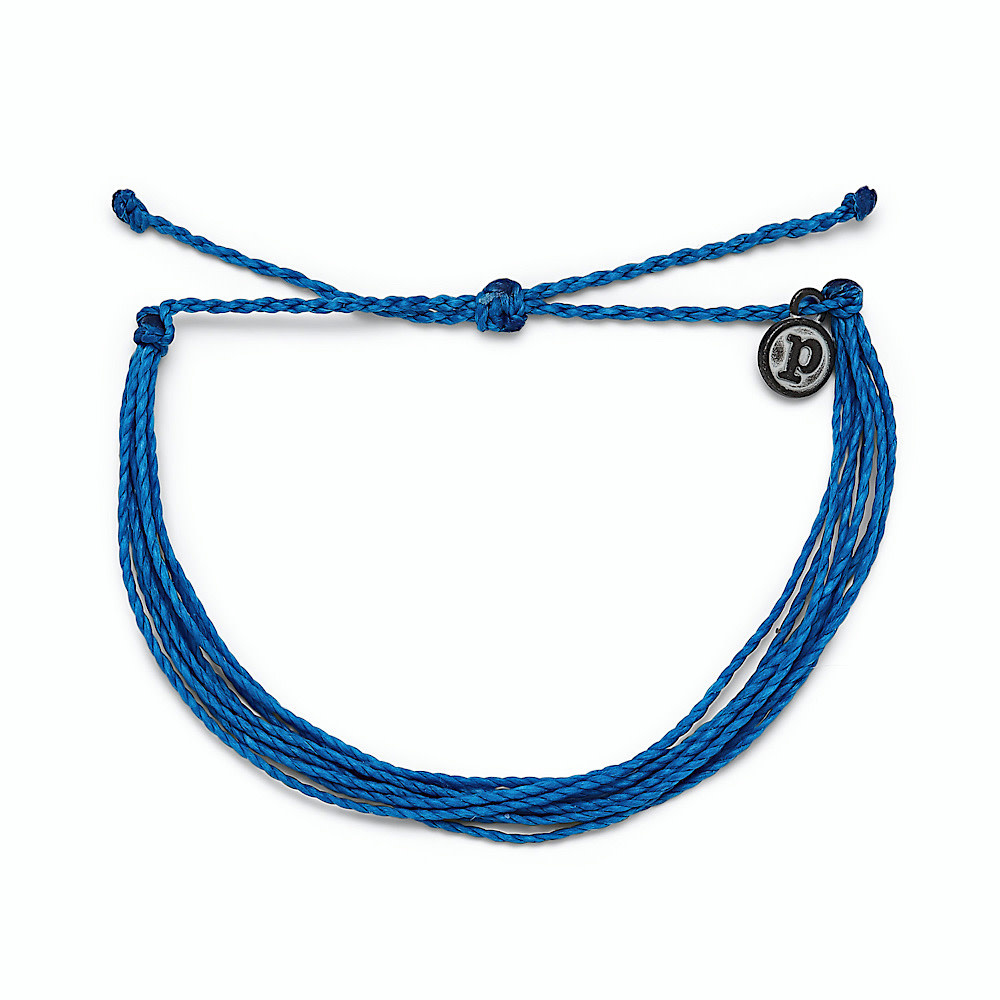 Pura Vida Pura Vida - Solid Original Bracelet - Blue