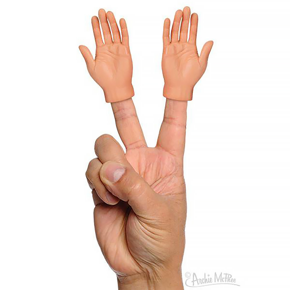 Archie McPhee Finger Puppet - Hand