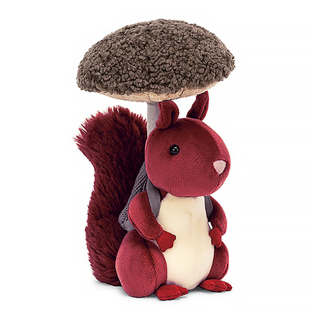 Jellycat Jellycat Fungi Forager Squirrel - 9 Inches