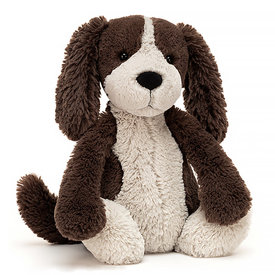 Jellycat Jellycat Bashful Fudge Puppy - Medium - 12 Inches