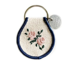 Three Potato Four Three Potato Four - Patch Keychain - Rose