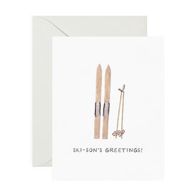 Amy Zhang Amy Zhang Box Set of 8 Cards - Ski-sons Greetings