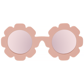 Babiators Babiators Sunglasses - The Flower Child Polarized Mirrored Lenses - Peachy Keen
