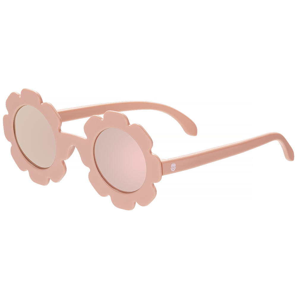 Babiators - Sunglasses - The Flower Child Polarized Mirrored Lenses - Peachy Keen -