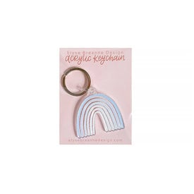 Elyse Breanne Design Elyse Breanne Design - Blue Rainbow Keychain