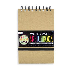 Ooly Ooly DIY Sketchbook - Medium - White