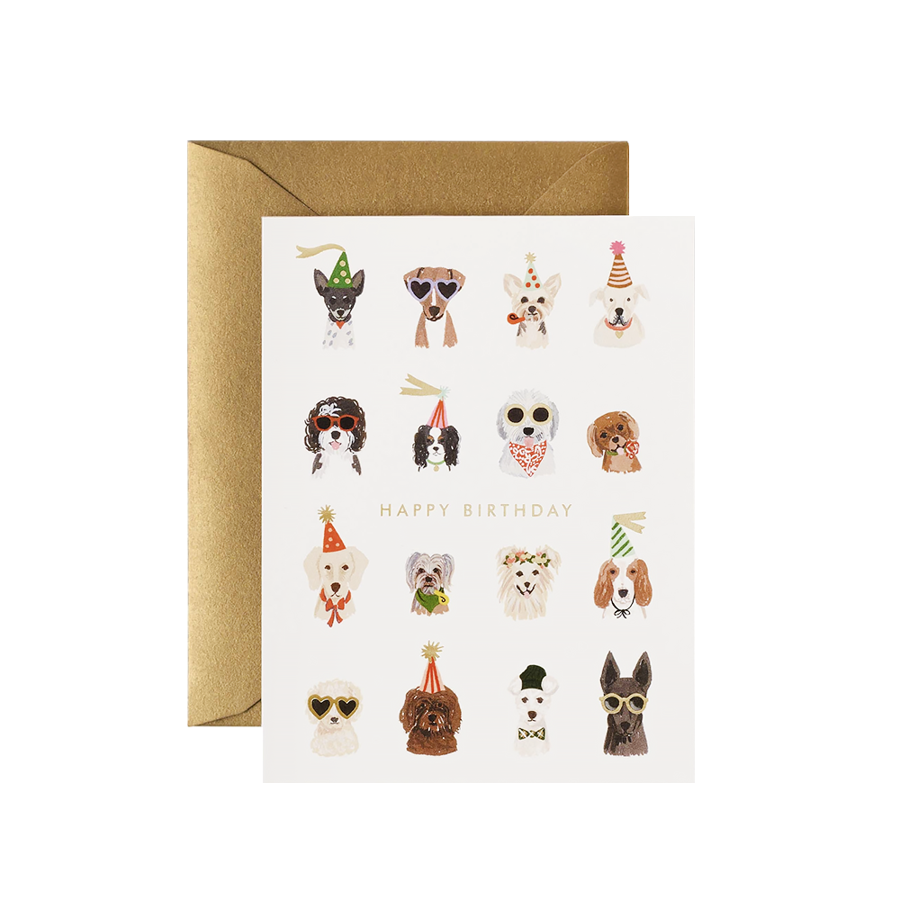 Rifle Paper Co. Rifle Paper Co. Card - Party Pups