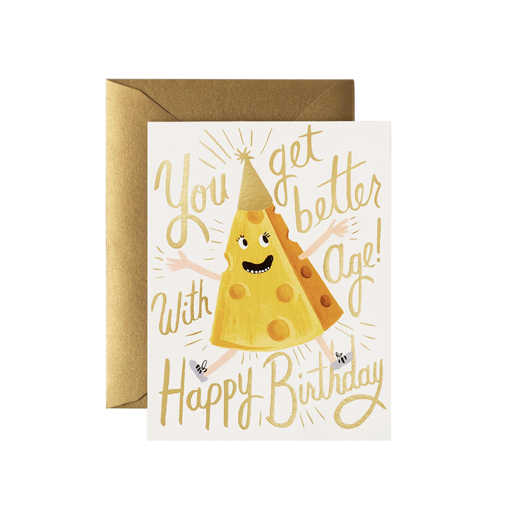 Rifle Paper Co. Rifle Paper Co. - Better With Age Birthday Card