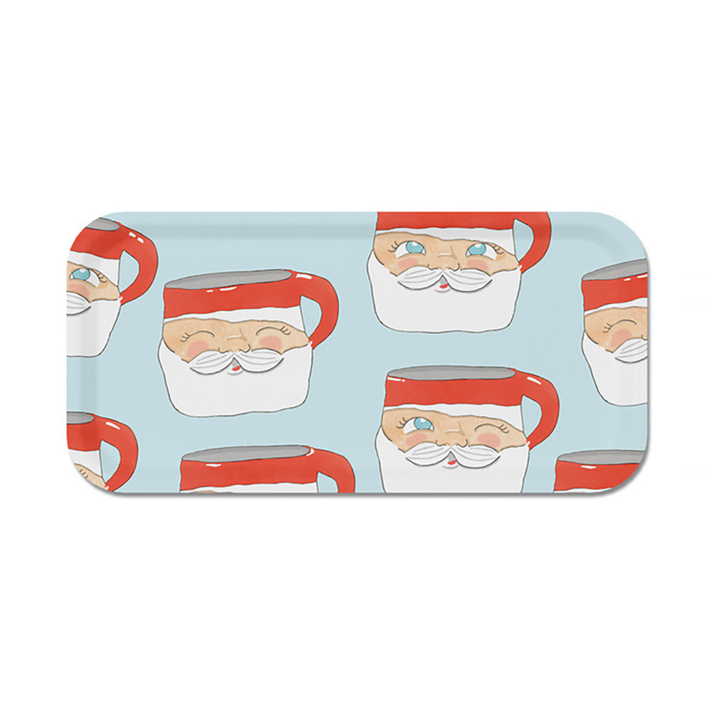 Trays4Us Sara Fitz Small Tray - Santa Mug