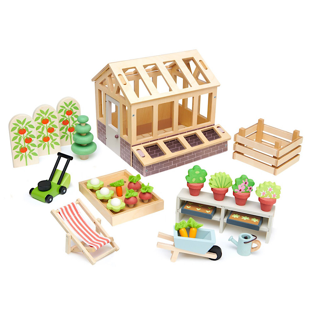 Tender Leaf Toys - Greenhouse and Garden Set