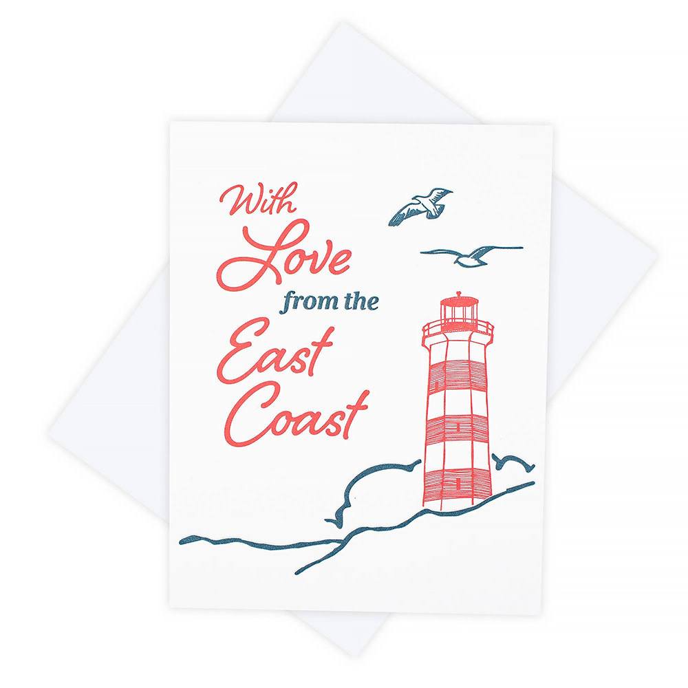 Inkwell Originals - East Coast Love Card