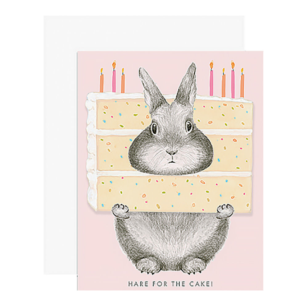 Dear Hancock Dear Hancock Card - Hare for the Cake