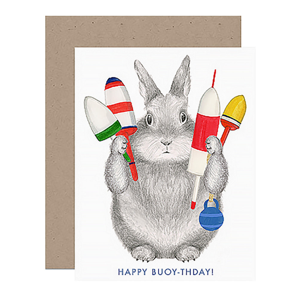 Dear Hancock - Happy Buoy-thday Birthday Card