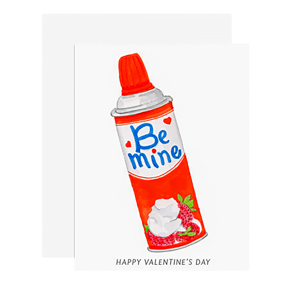 Dear Hancock Dear Hancock - Whipped Cream Valentine's Card