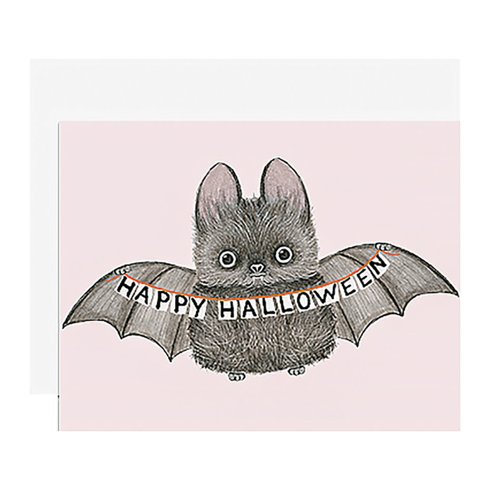 Dear Hancock Dear Hancock Card - Halloween Bat