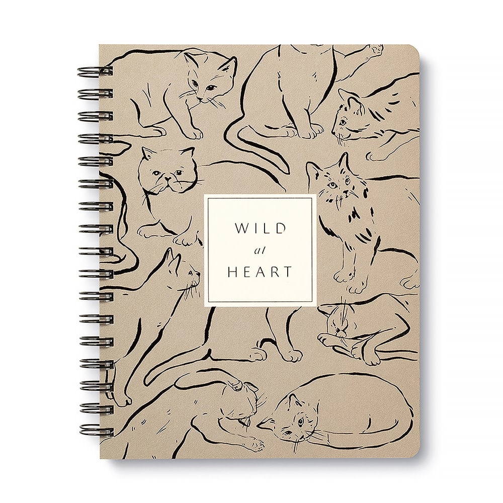 Wire O Notebook - Wild At Heart