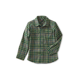 Tea Collection Tea Collection Flannel Button Up Shirt - Malmo Plaid